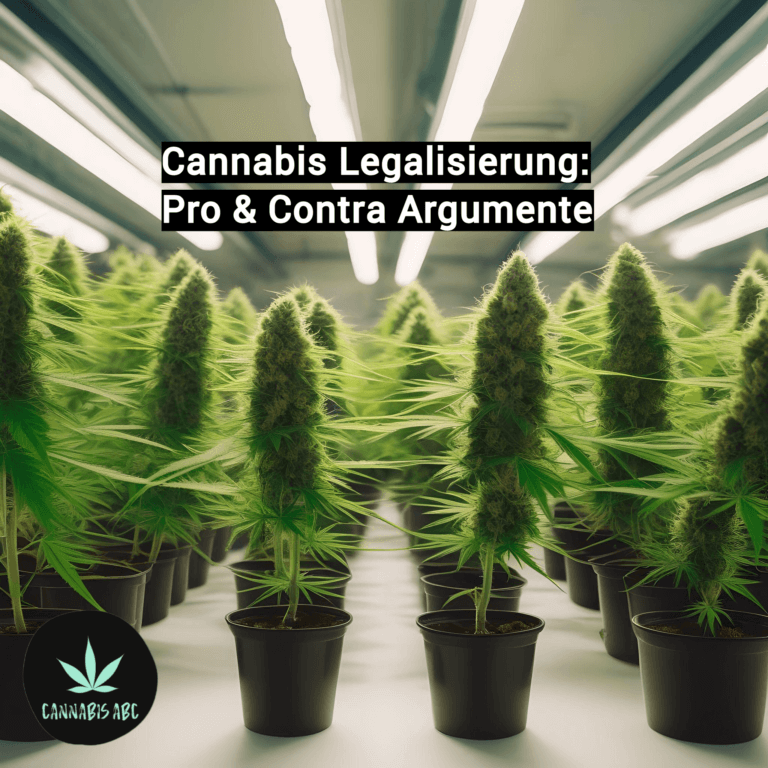 Cannabis Legalisierung pro contra